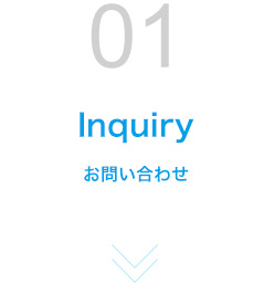 STEP01 お問い合わせ