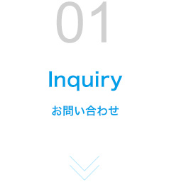 STEP01 お問い合わせ